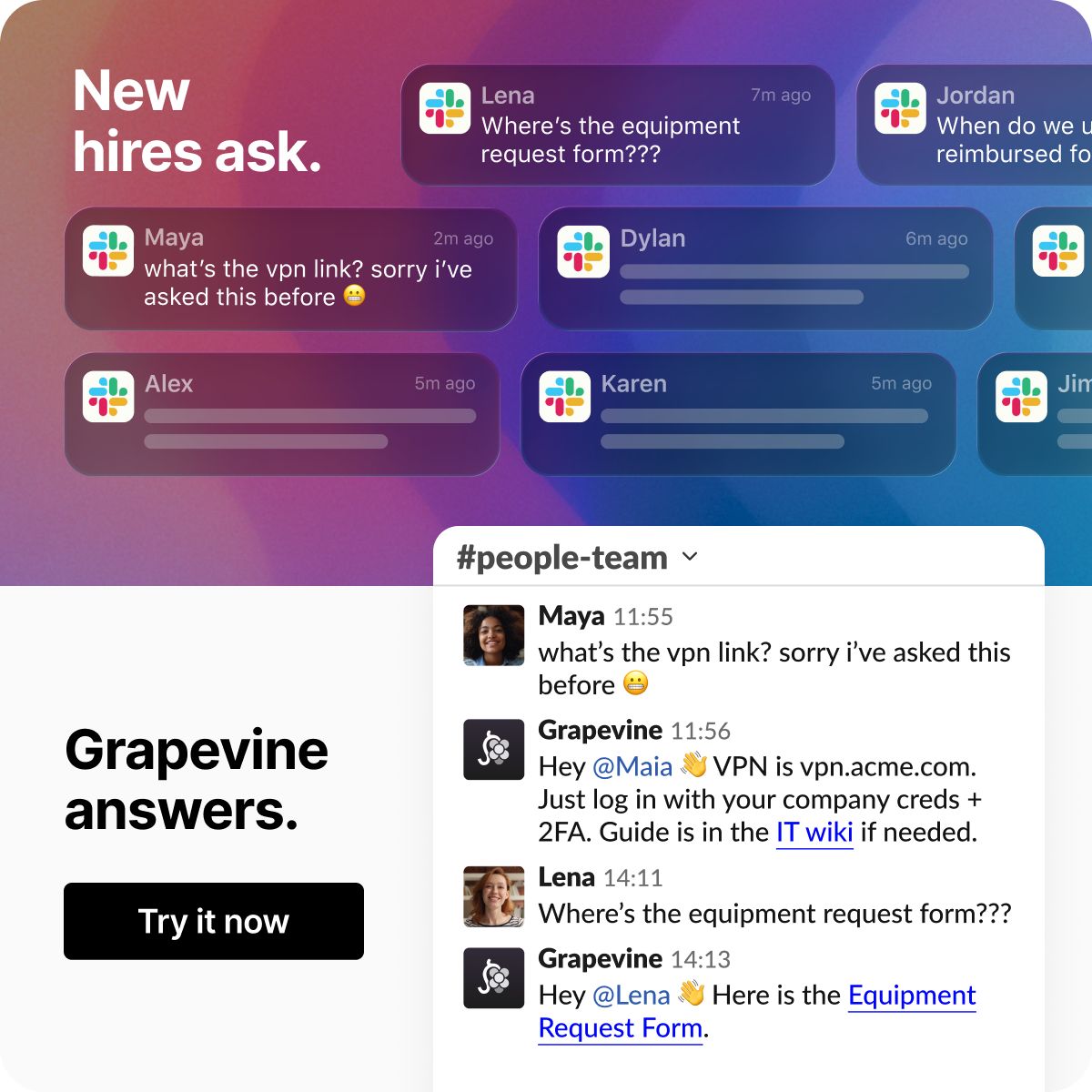 Gather ad