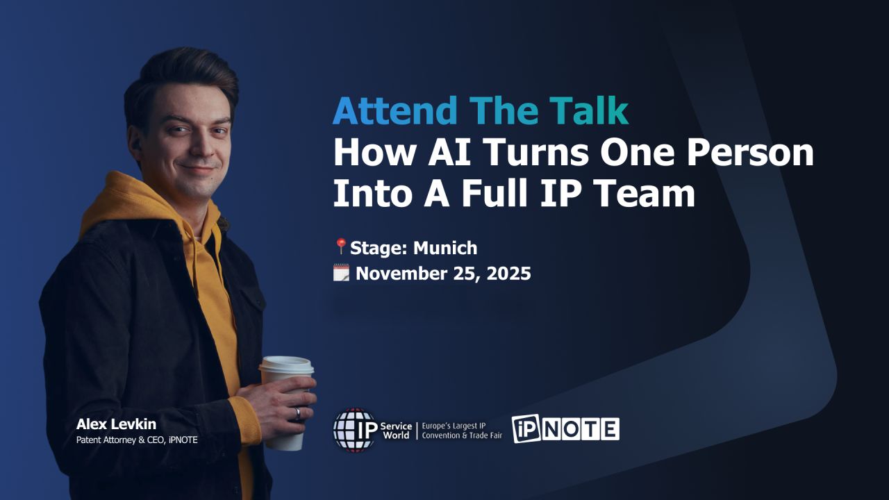 iPNOTE - Your Virtual IP Paralegal ad