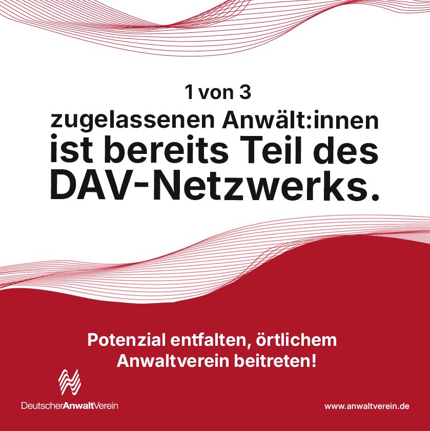 Deutscher Anwaltverein (DAV) ad
