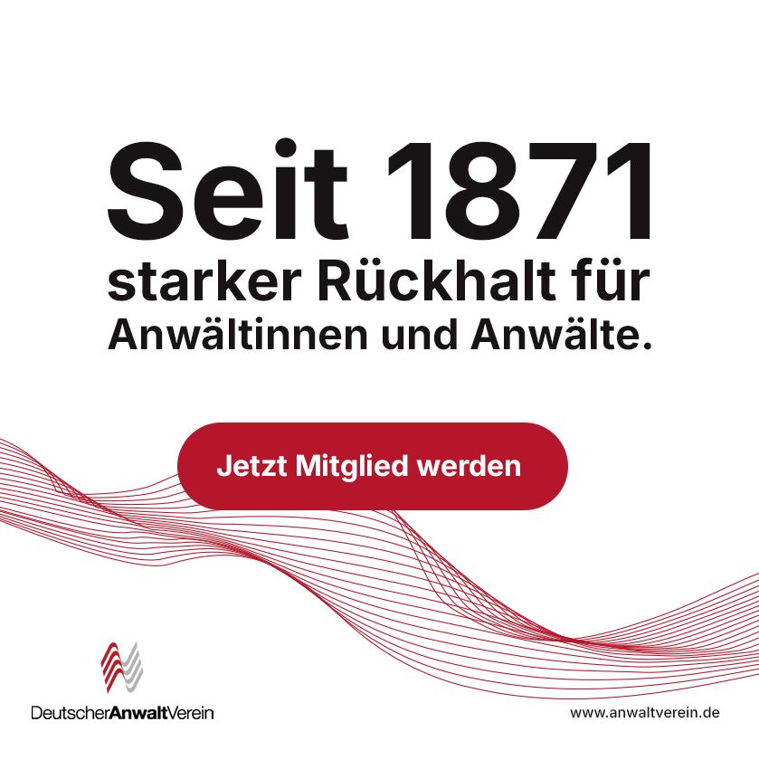 Deutscher Anwaltverein (DAV) ad