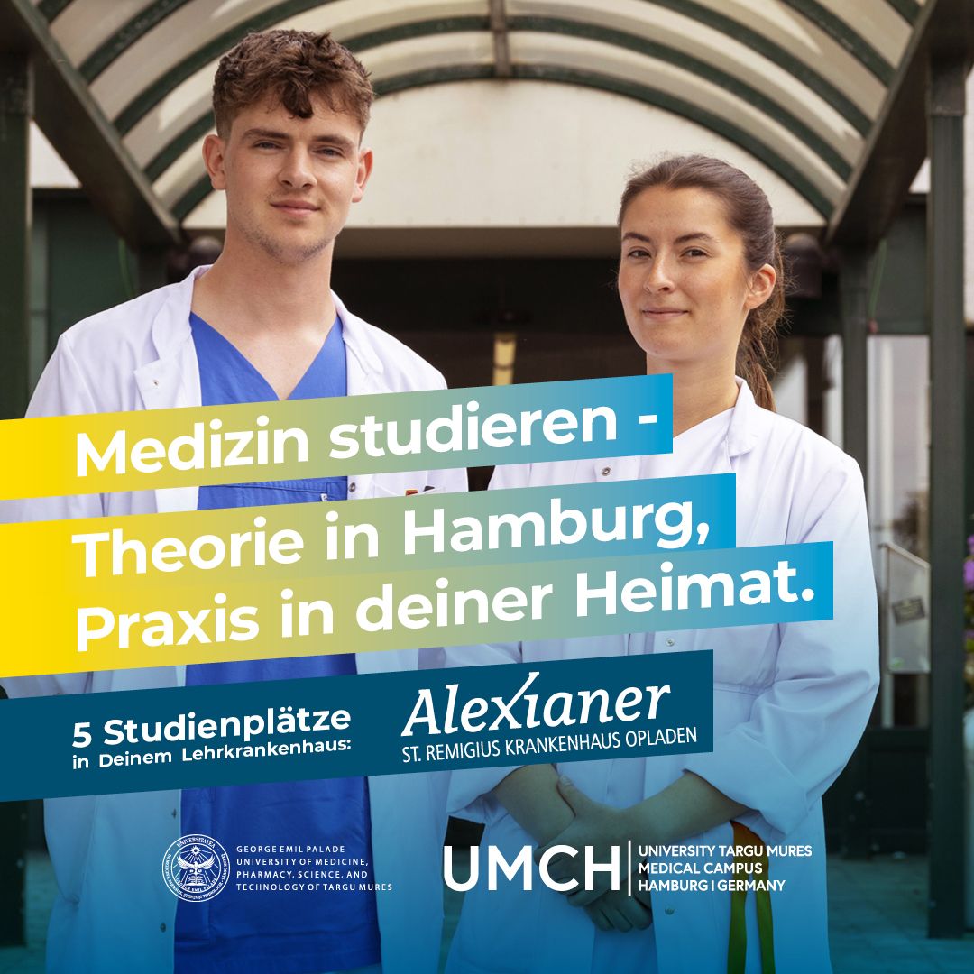 UMFST-UMCH University Targu Mures Medical Campus Hamburg ad