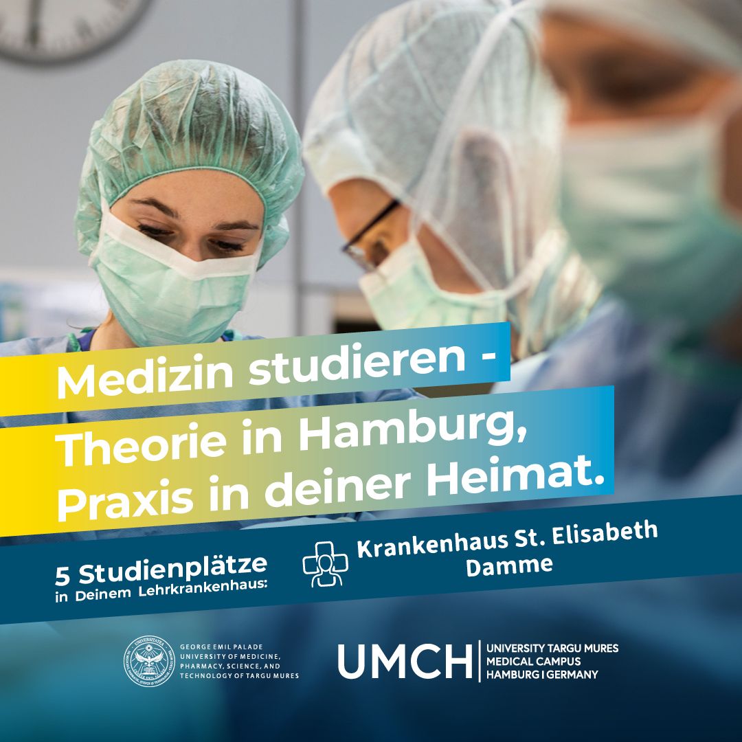 UMFST-UMCH University Targu Mures Medical Campus Hamburg ad