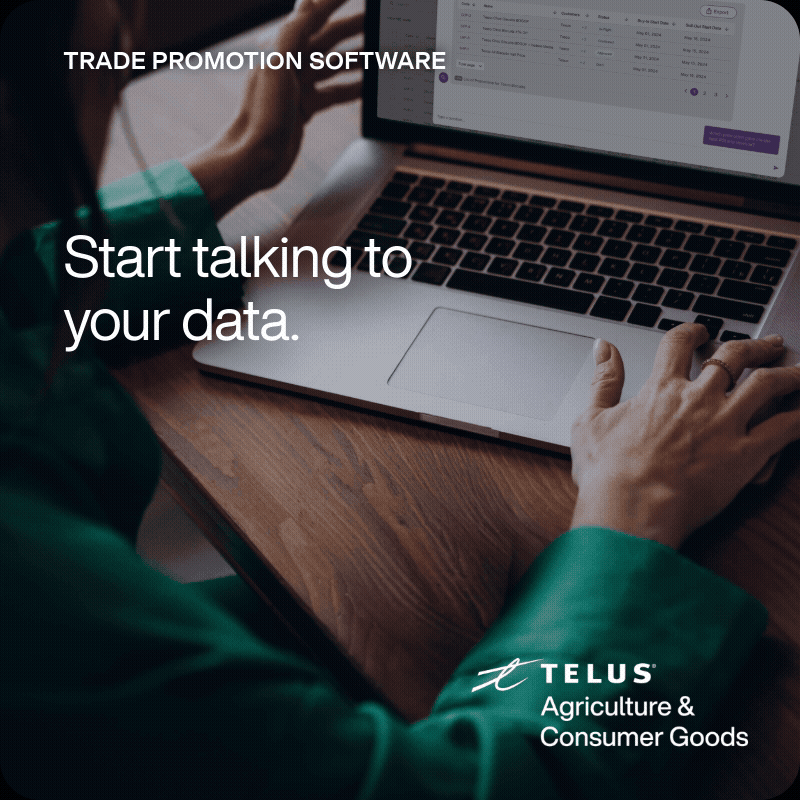 TELUS Agriculture & Consumer Goods ad