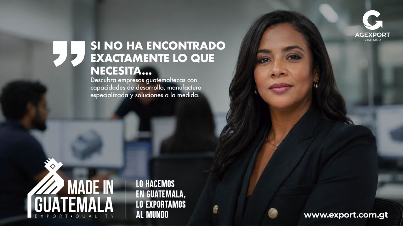 Guatemala Exporters Association AGEXPORT ad