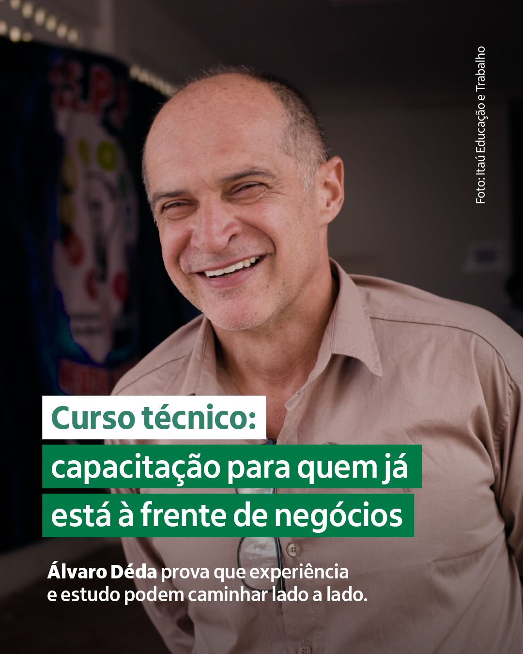 Itaú Educação e Trabalho ad
