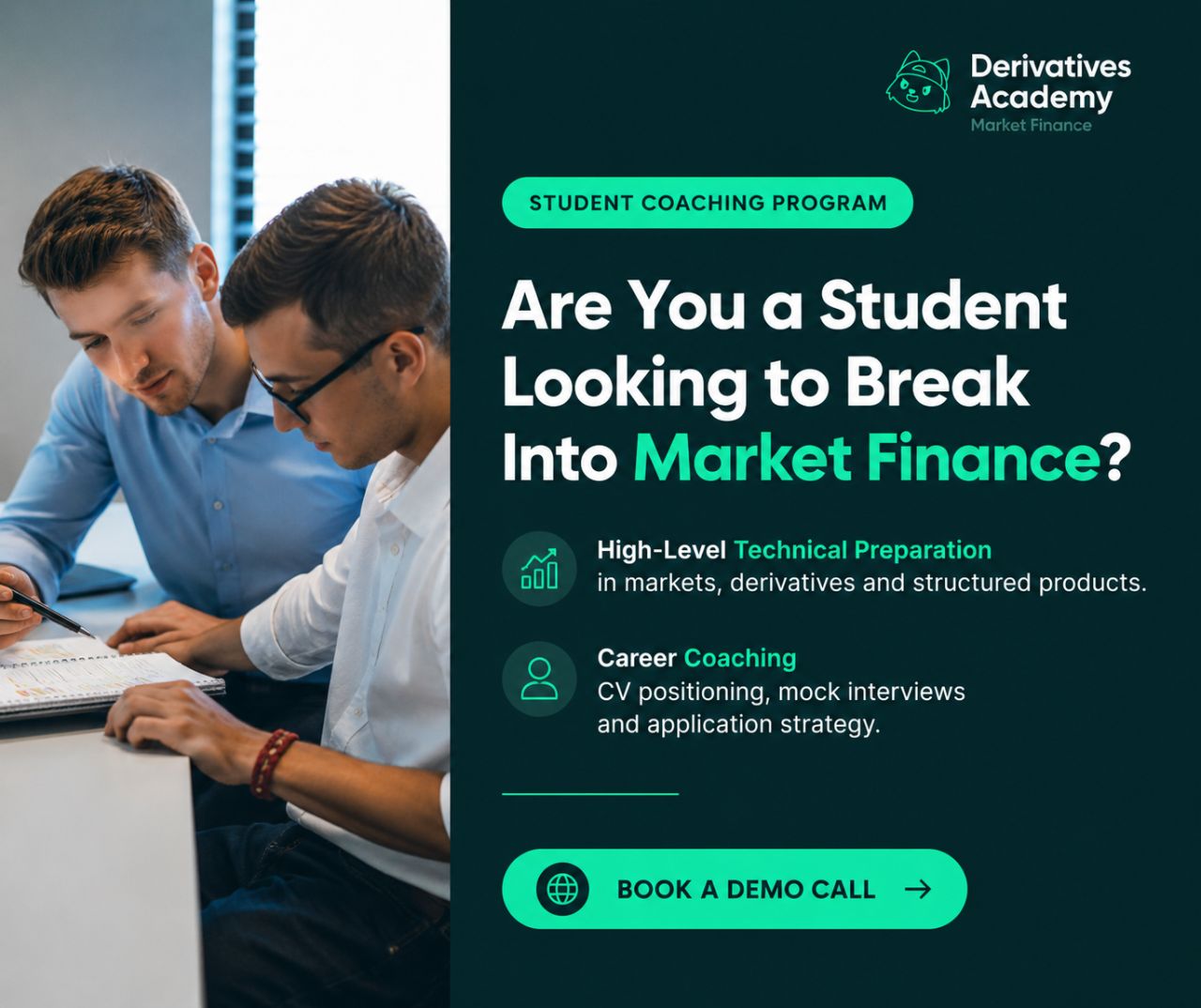 Derivatives Academy ad