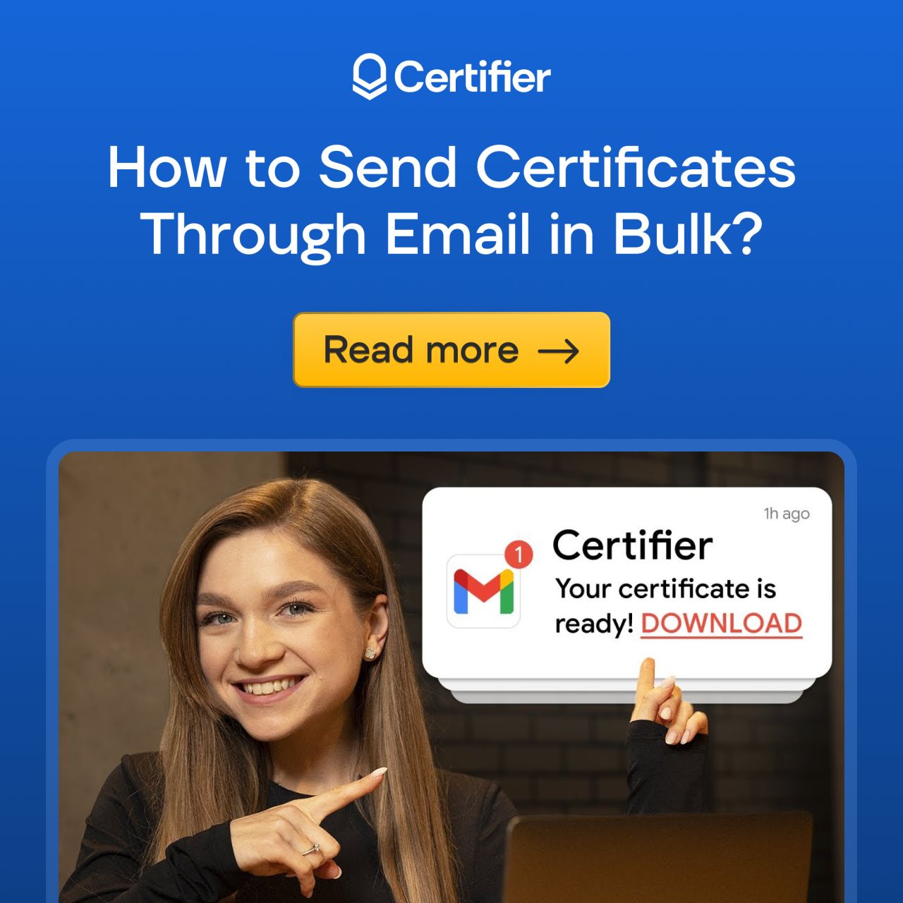 Certifier ad