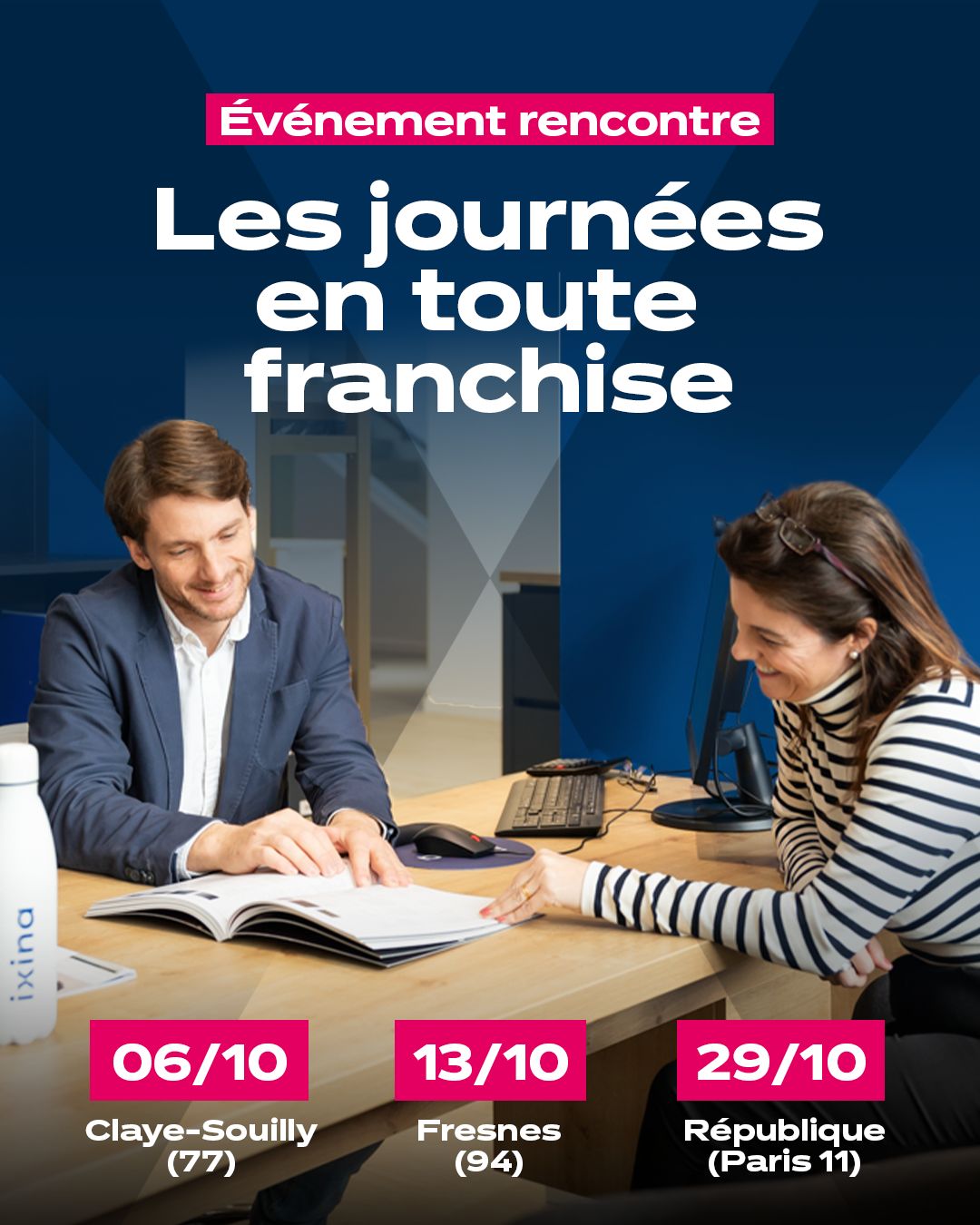IXINA FRANCE ad