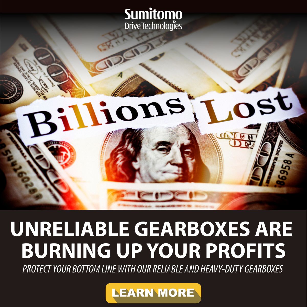 Sumitomo Drive Technologies USA ad