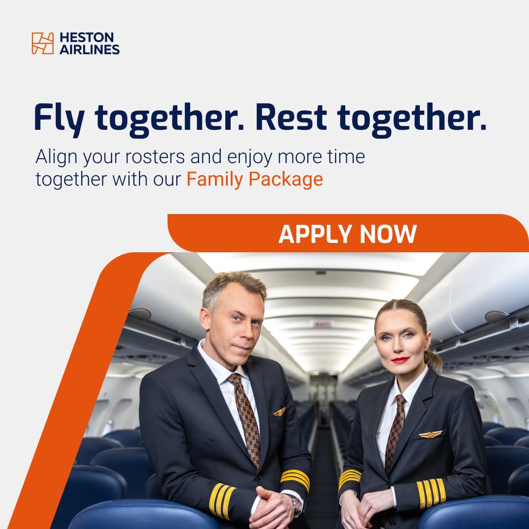 Heston Airlines ad