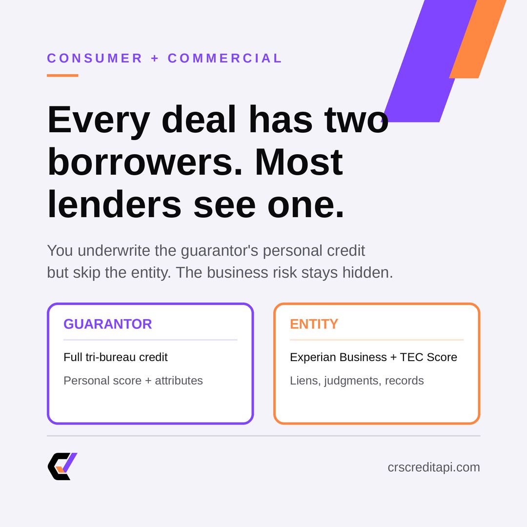 CRS Credit API ad