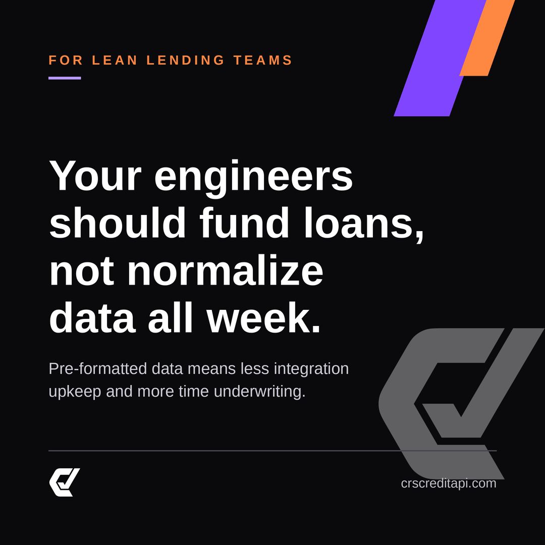 CRS Credit API ad