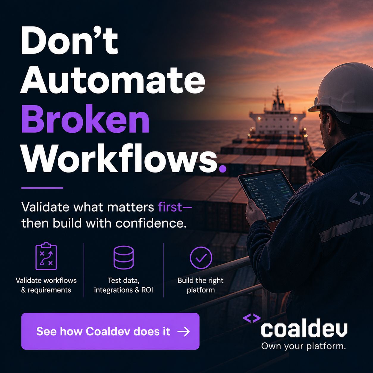 CoalDev ad