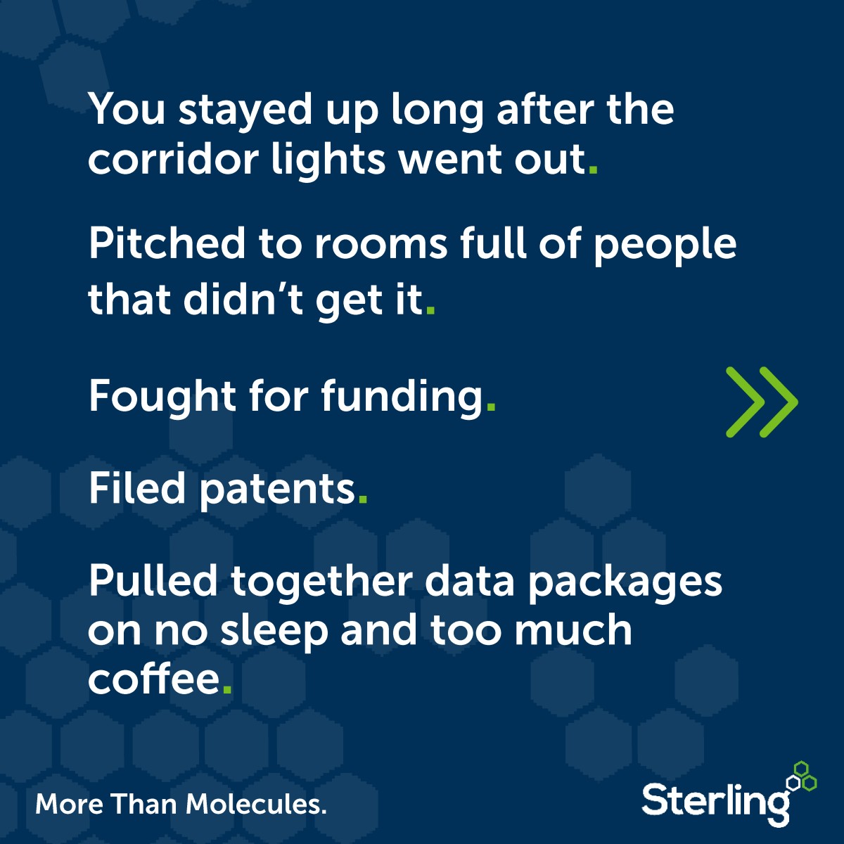 Sterling Pharma Solutions ad
