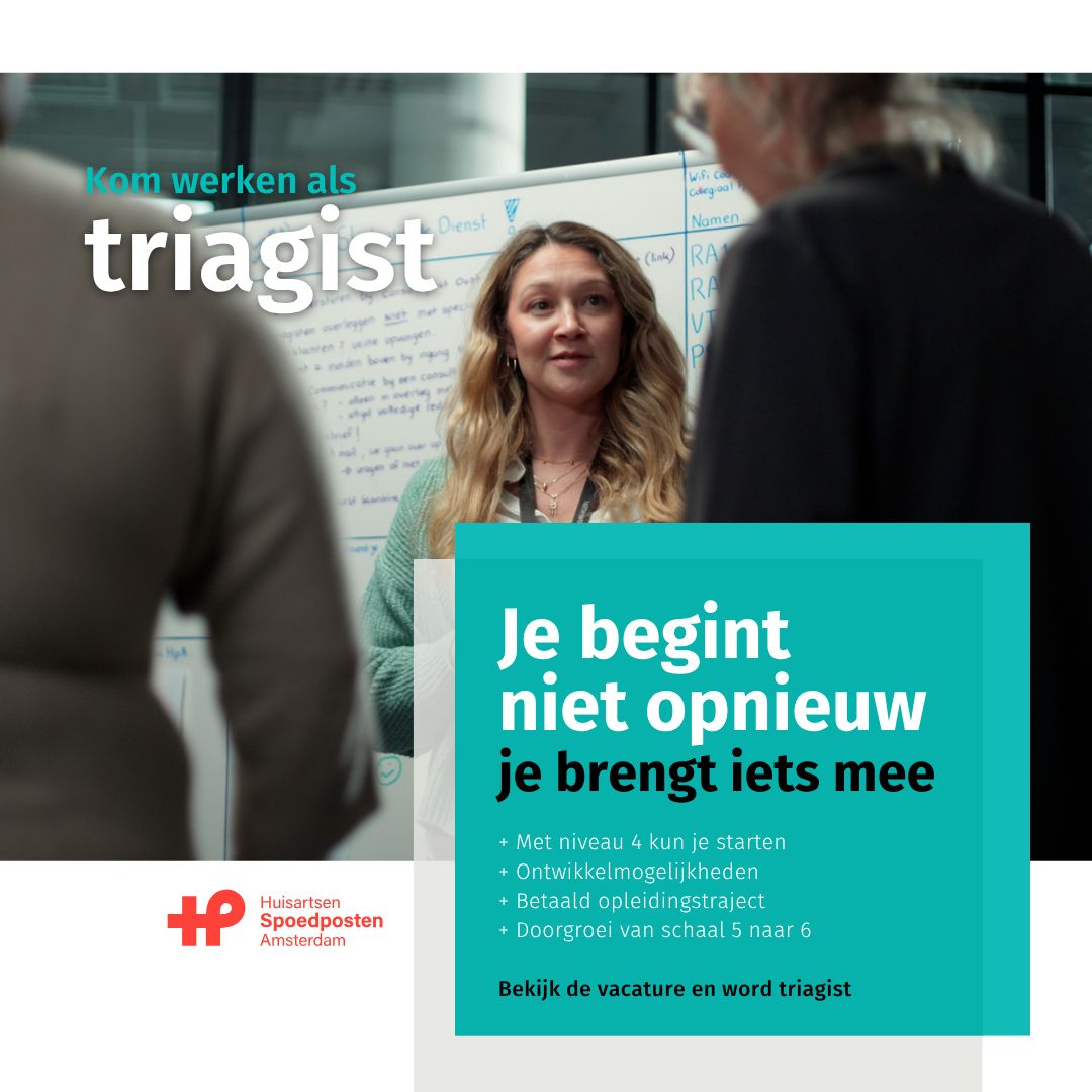 Huisartsenspoedposten Amsterdam ad