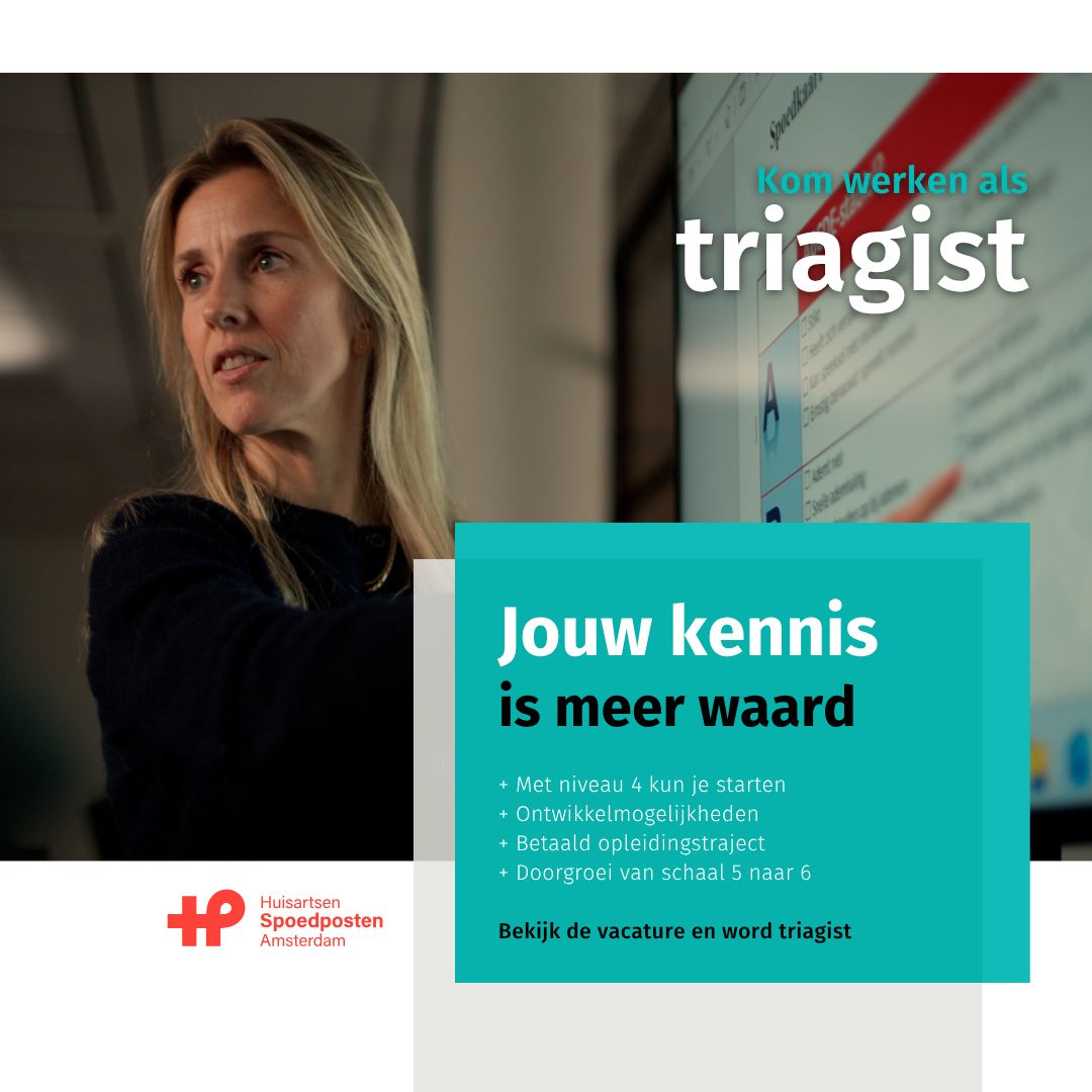 Huisartsenspoedposten Amsterdam ad