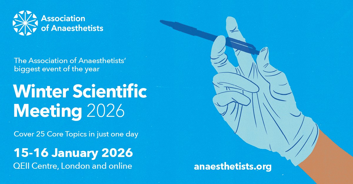 Association of Anaesthetists ad