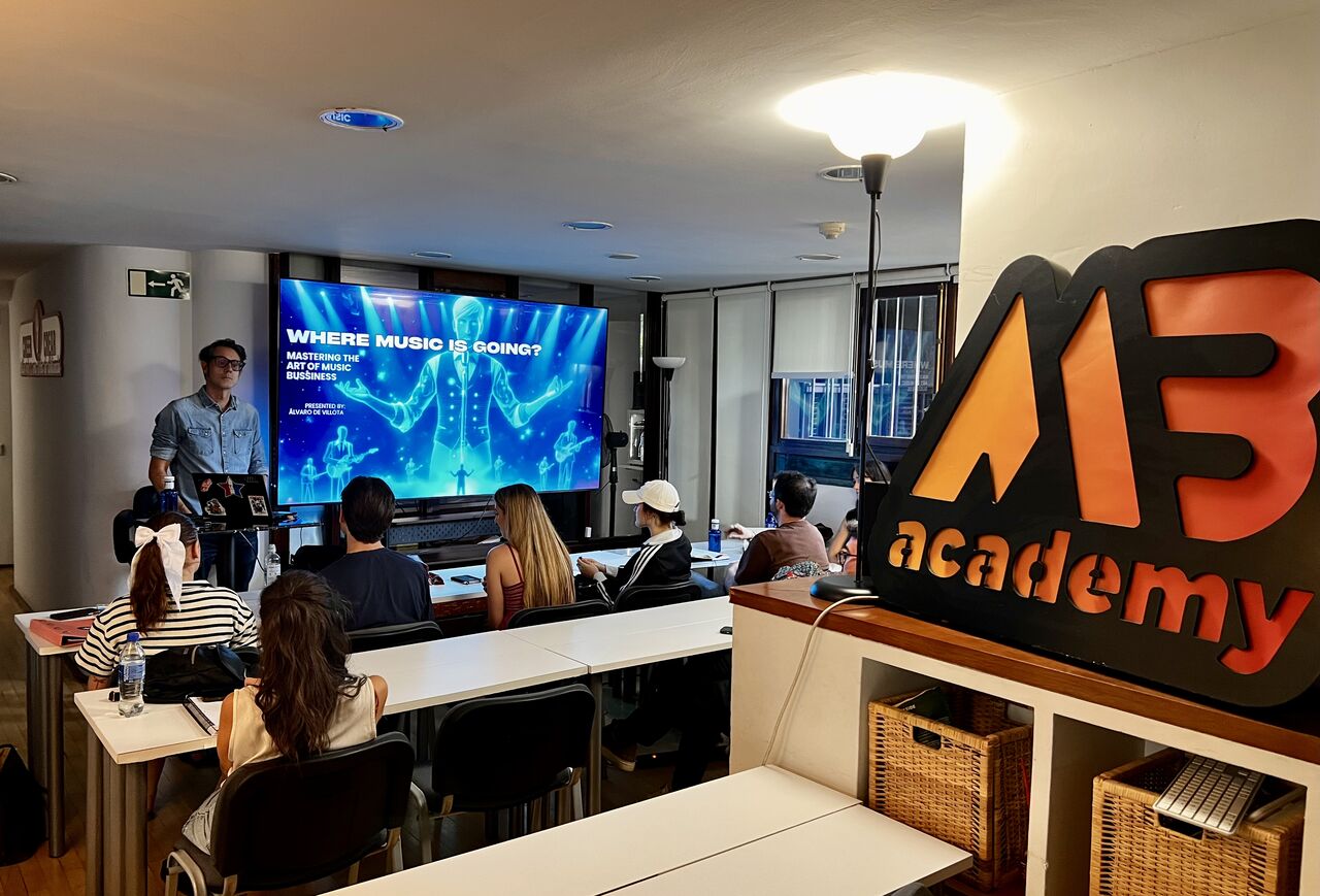 Music Business Academy ad