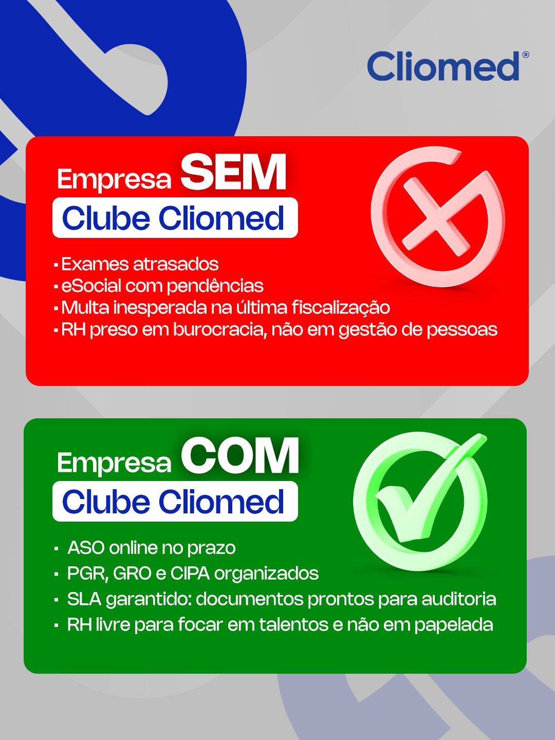 Cliomed Occupational Medicine ad