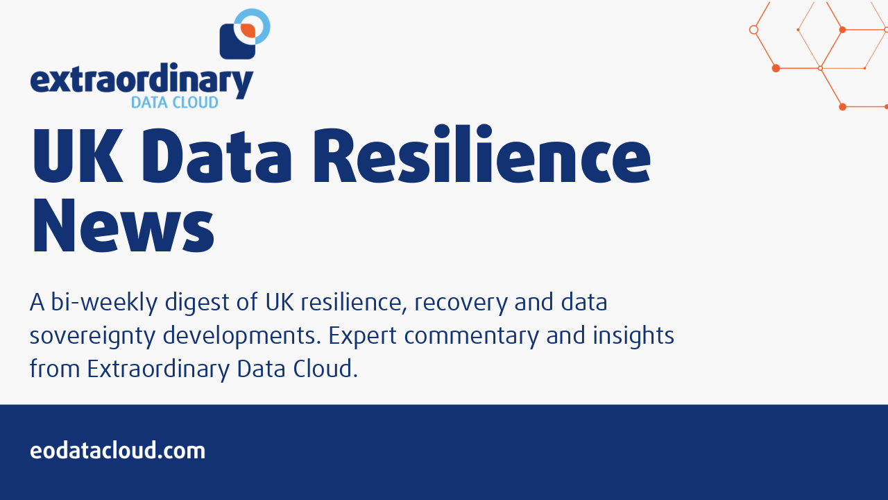 Extraordinary Data Cloud - UK Cloud, Backup & Data Resilience ad
