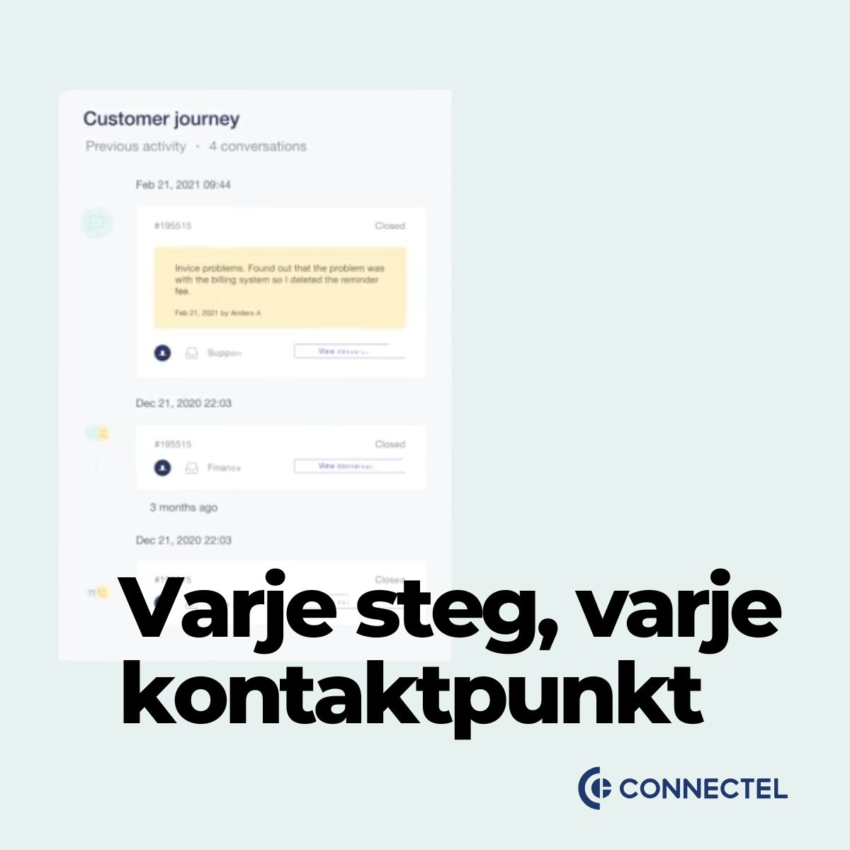 Connectel ad