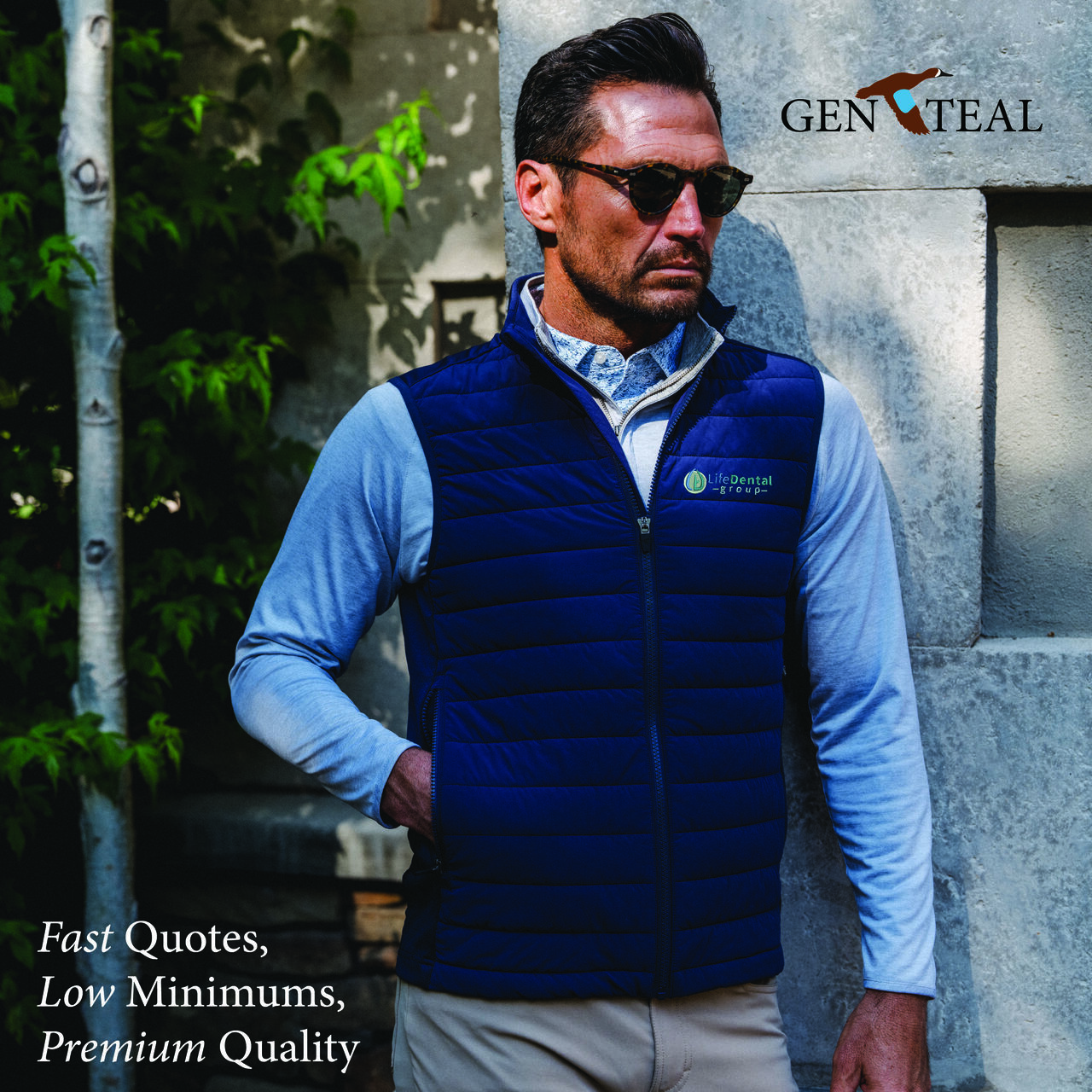 GenTeal Apparel ad