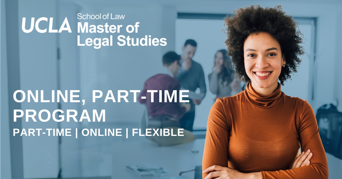 UCLA Law Master of Legal Studies ad