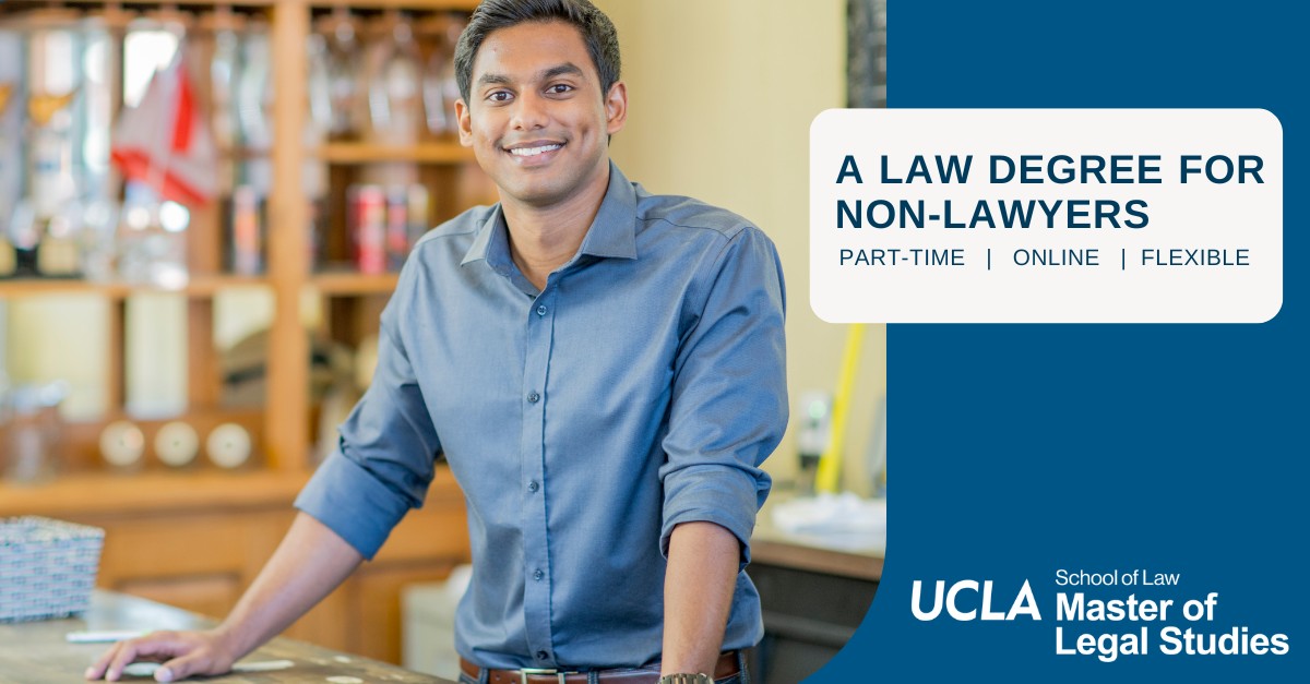 UCLA Law Master of Legal Studies ad