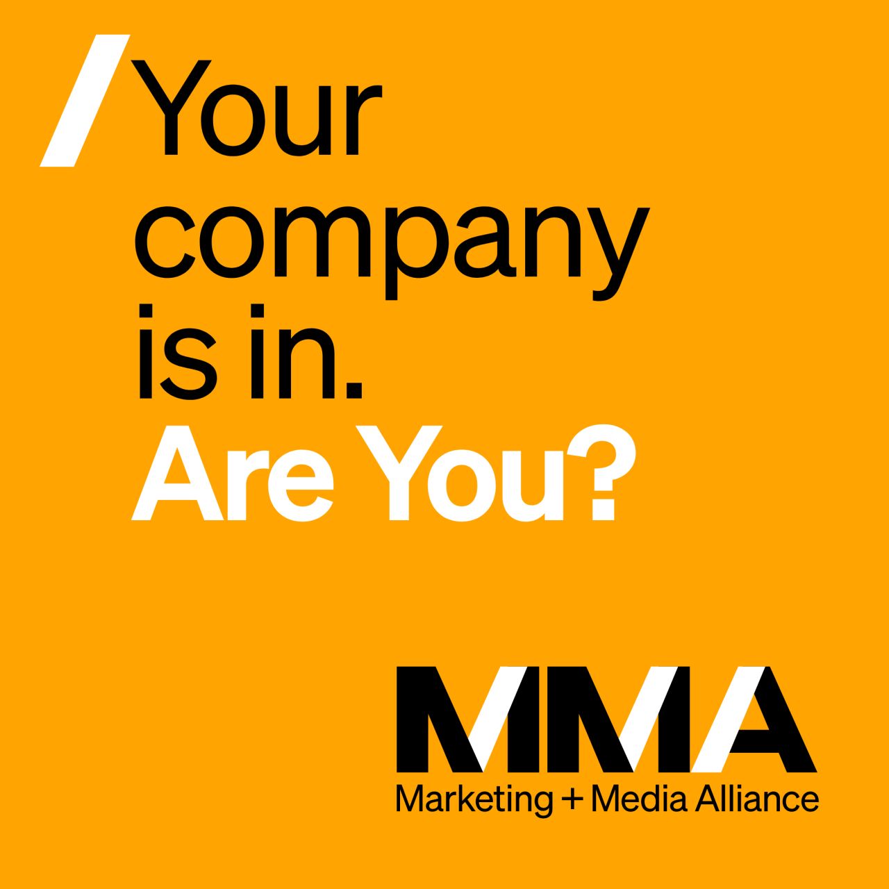 MMA Global ad
