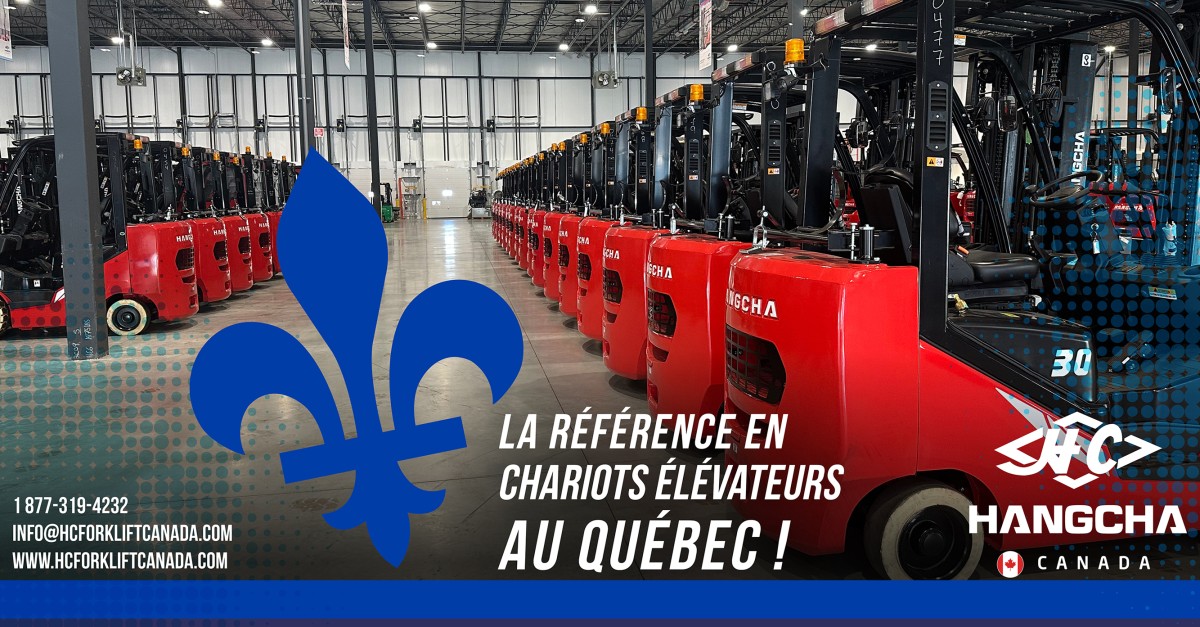 Hangcha Forklift Canada Inc. ad