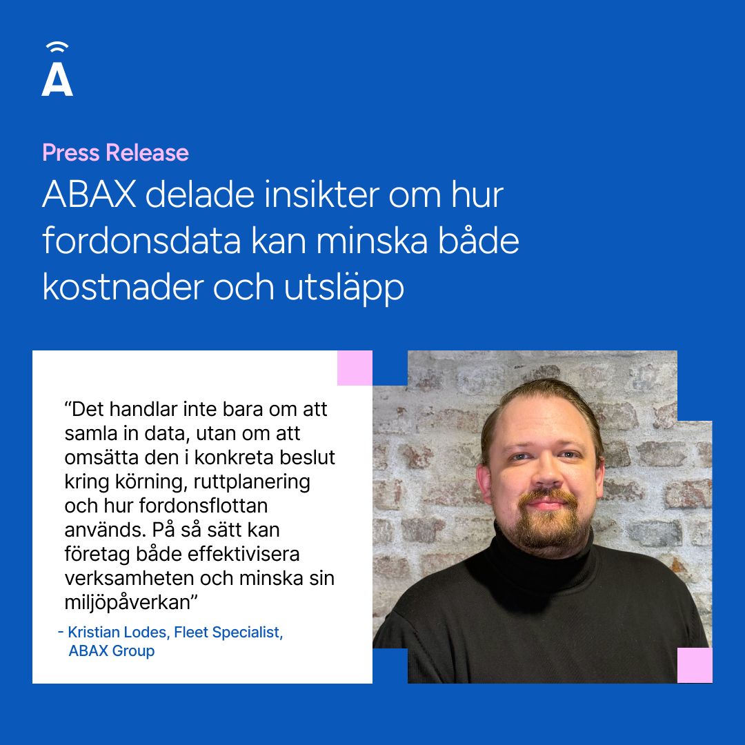 ABAX Sverige ad