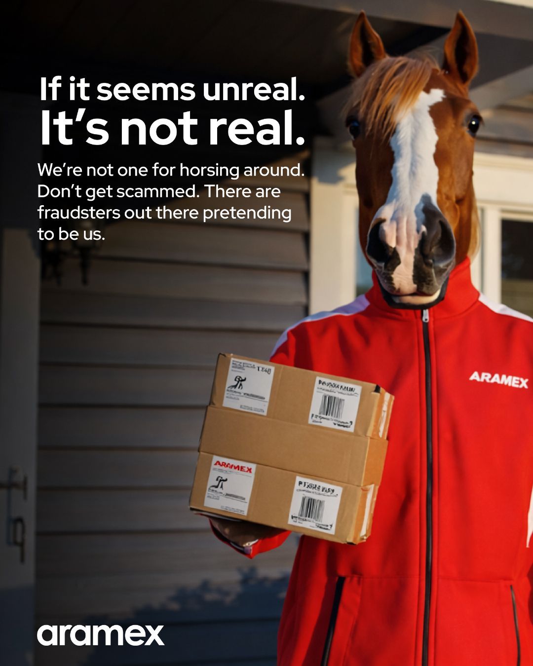 Aramex United Kingdom ad