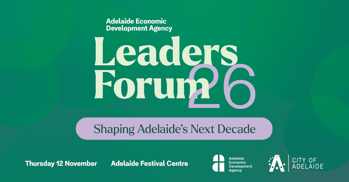 Adelaide Economic Development Agency ad