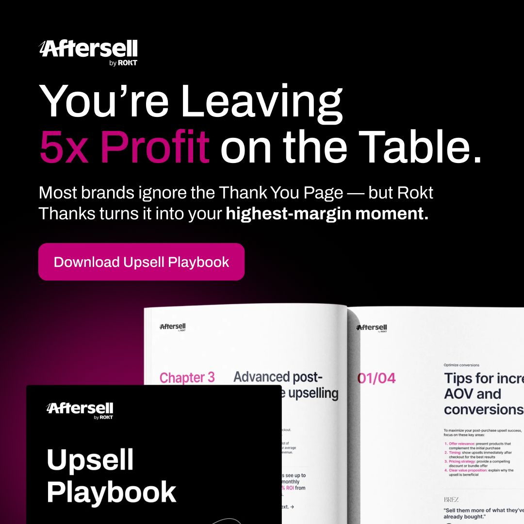Rokt Aftersell ad