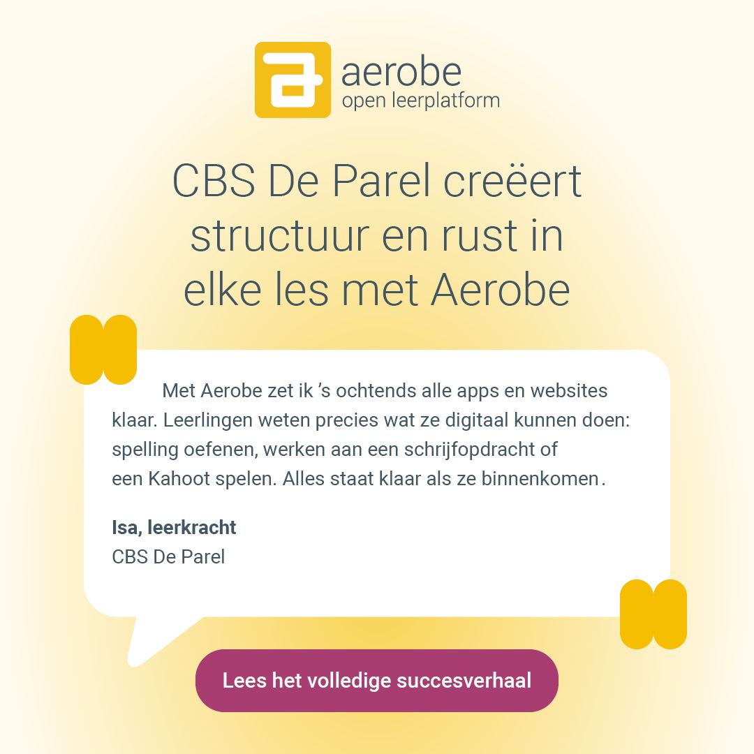 Aerobe open leerplatform ad