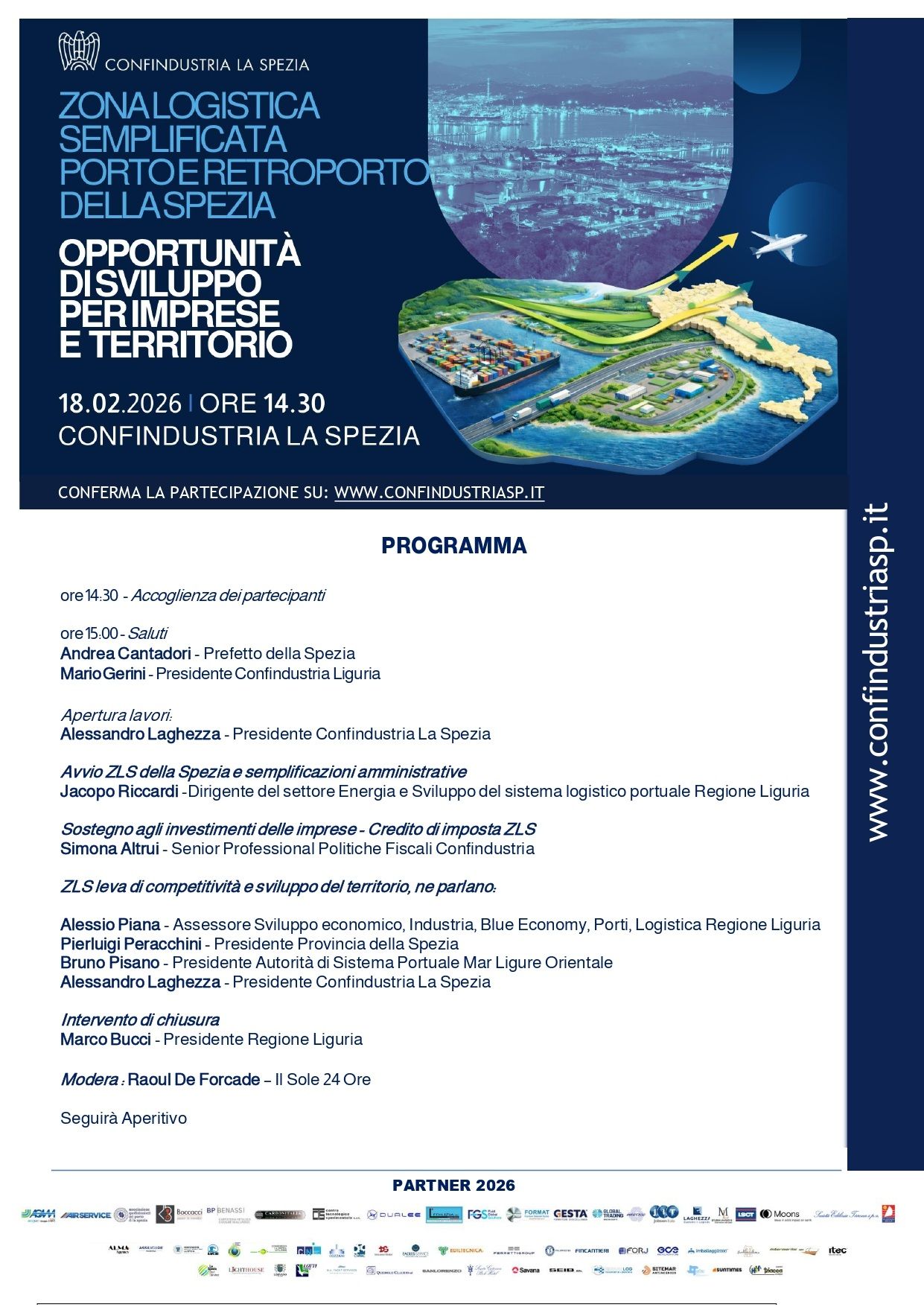 Confindustria La Spezia ad