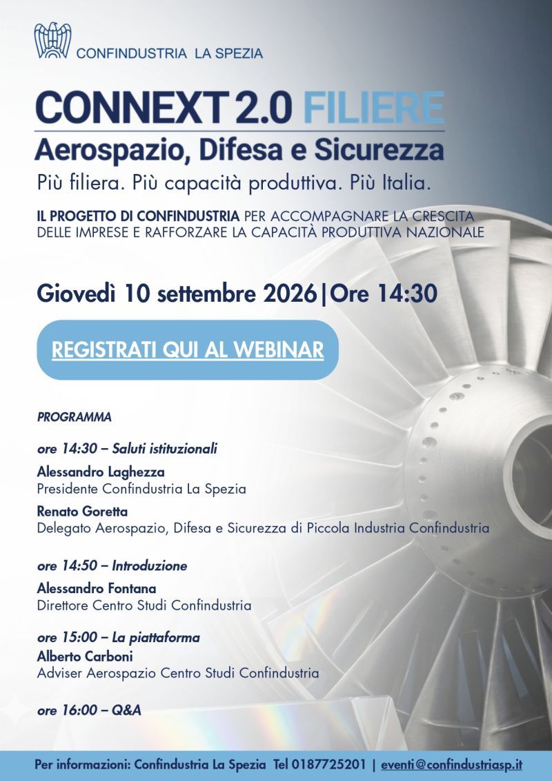 Confindustria La Spezia ad