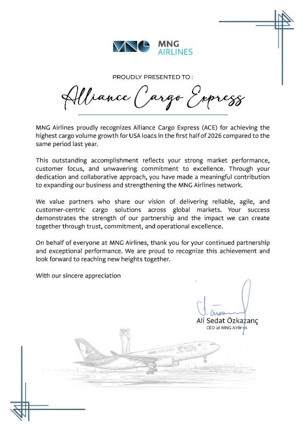 ACE - Alliance Cargo Express. Inc ad