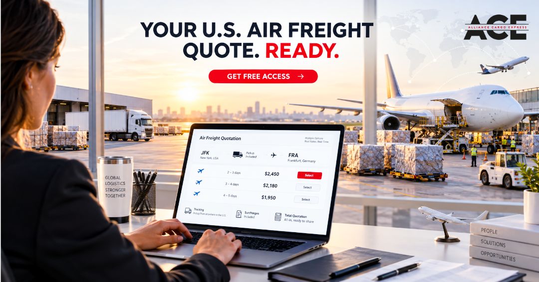 ACE - Alliance Cargo Express. Inc ad