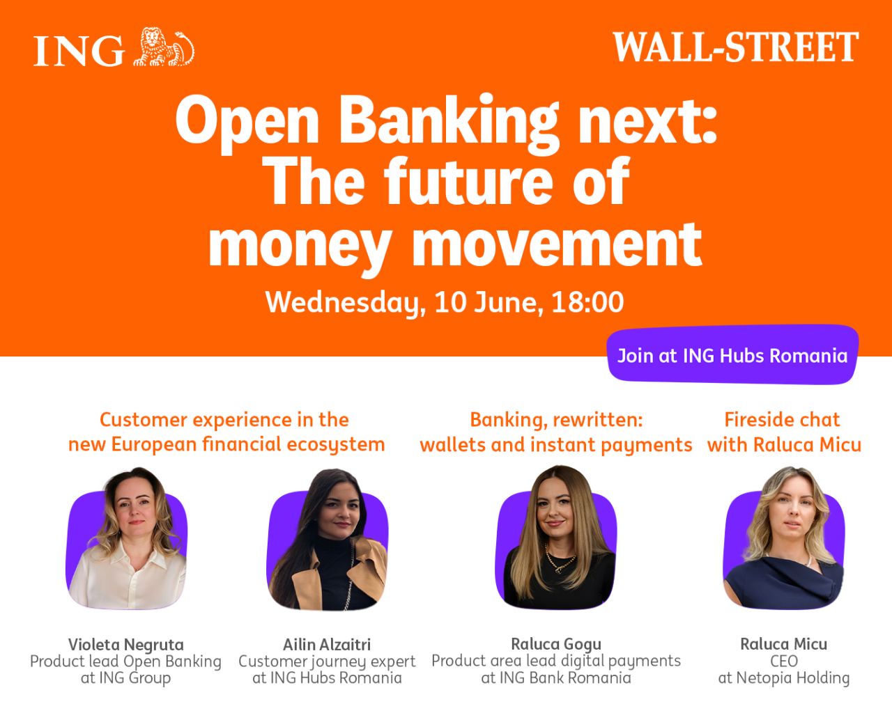 ING Hubs Romania ad
