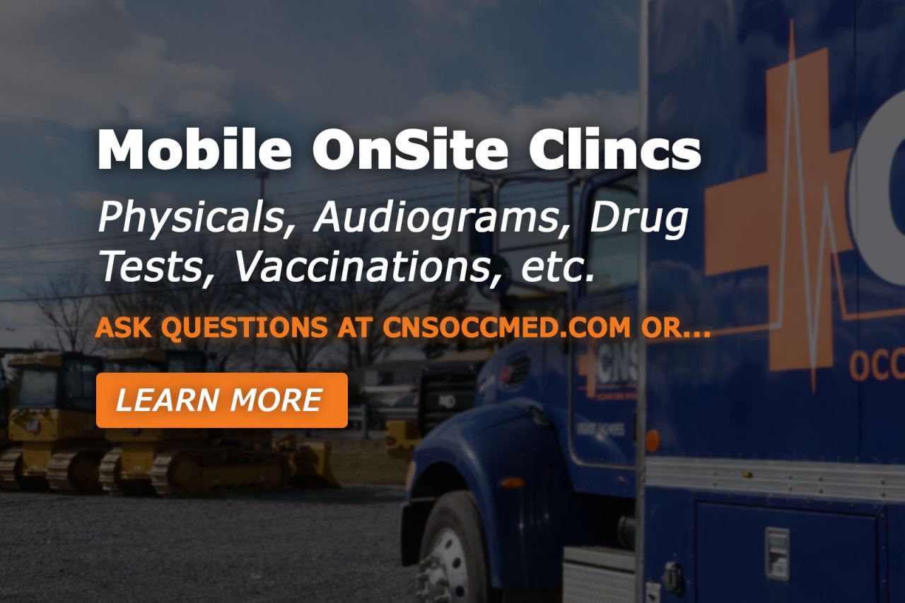 CNS Occupational Medicine ad