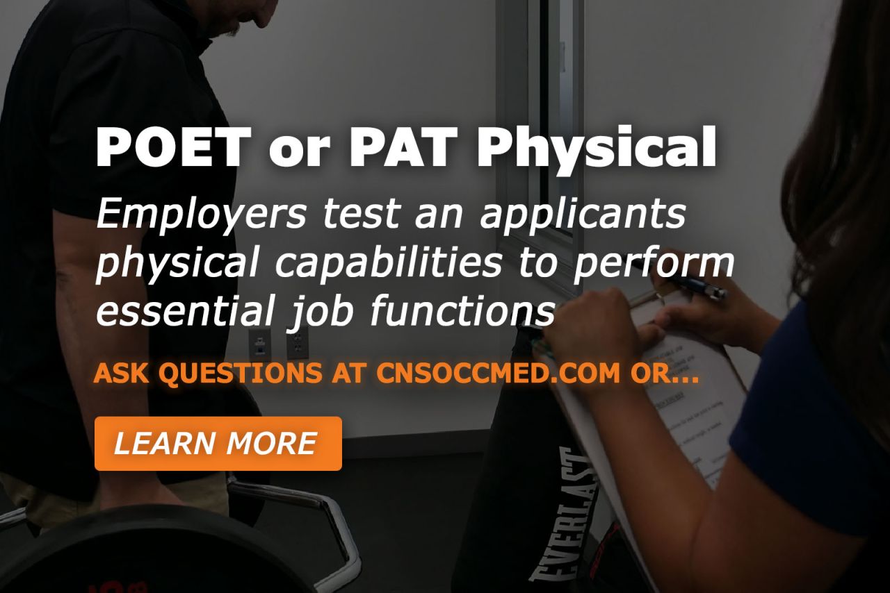 CNS Occupational Medicine ad
