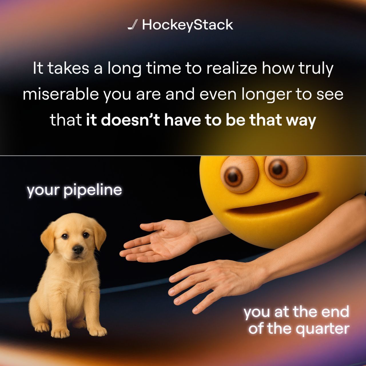 HockeyStack ad
