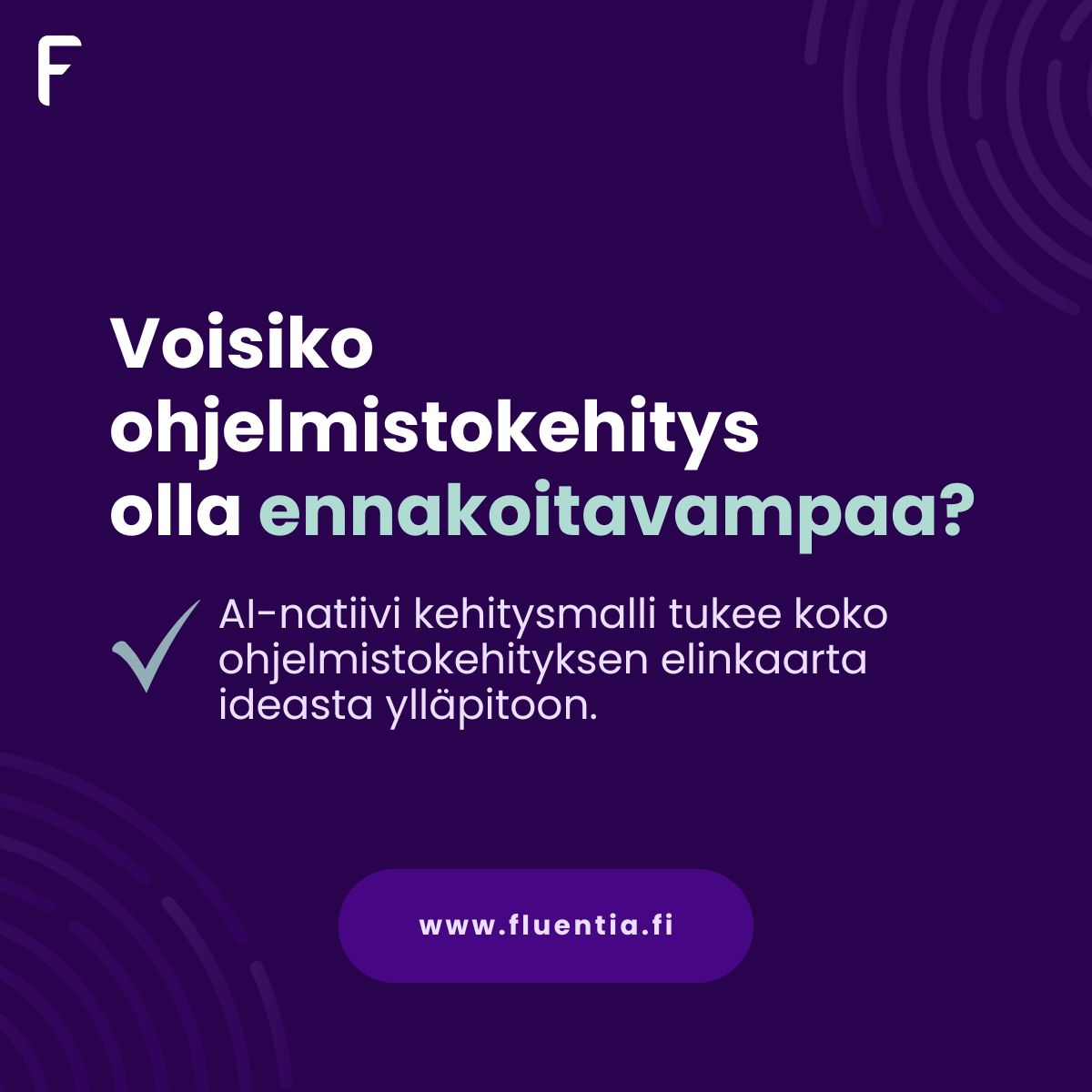 Fluentia Oy ad
