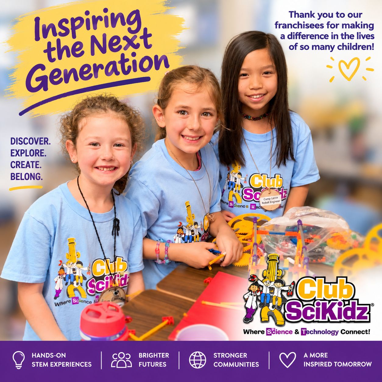 Club SciKidz Franchise ad