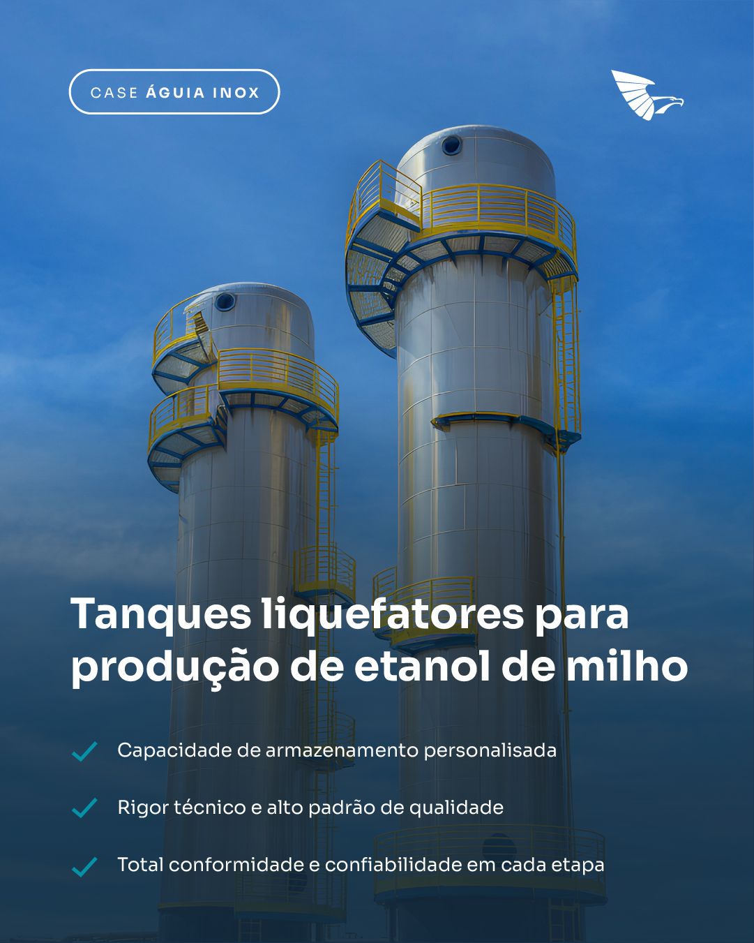 Águia Inox ad