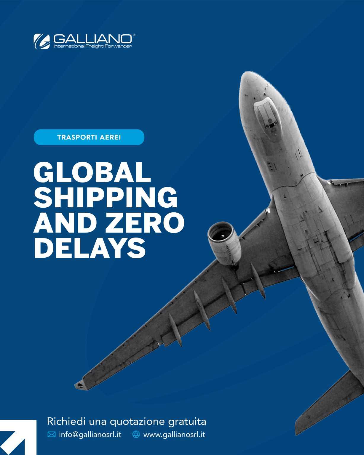 Galliano International Freight Forwarder ad