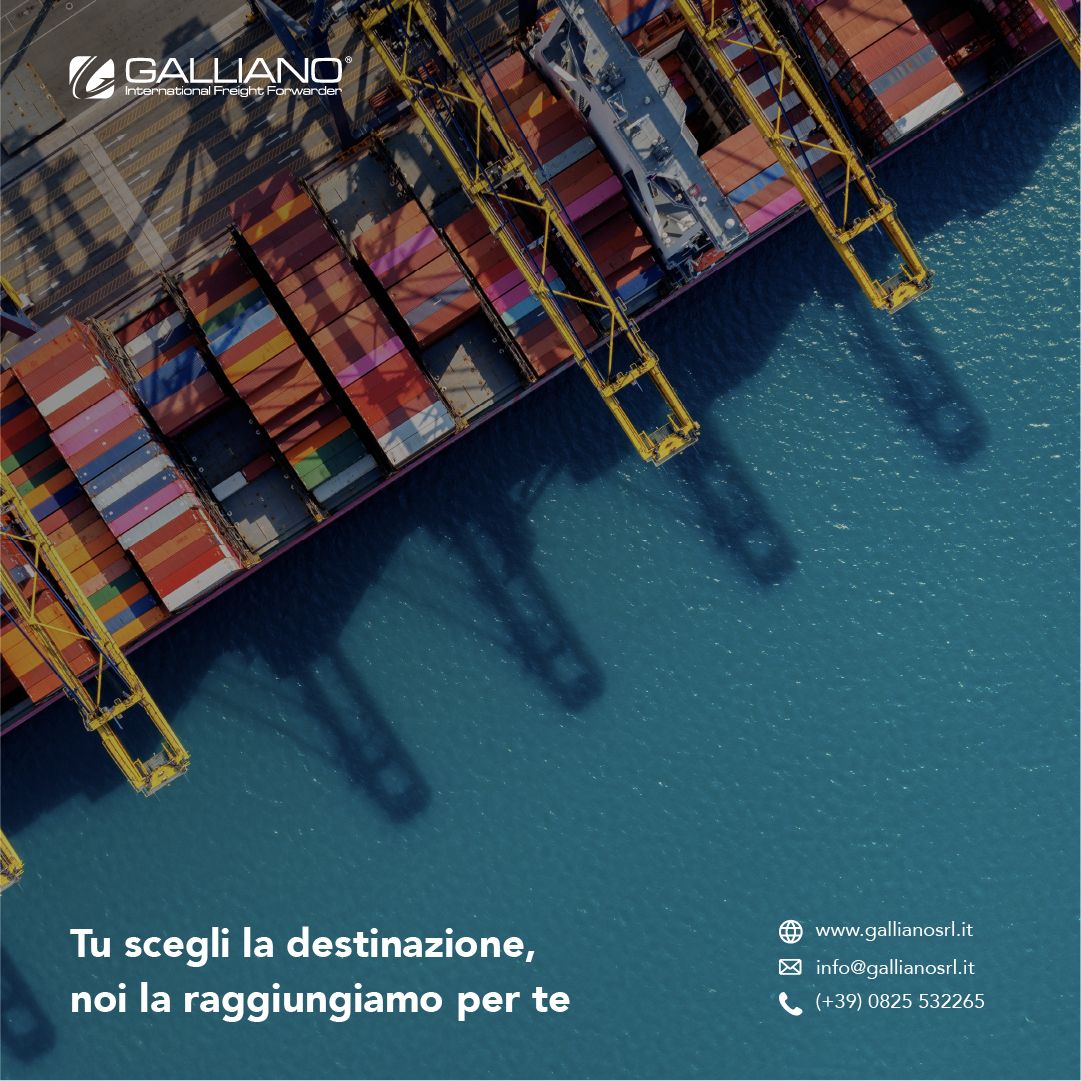Galliano International Freight Forwarder ad