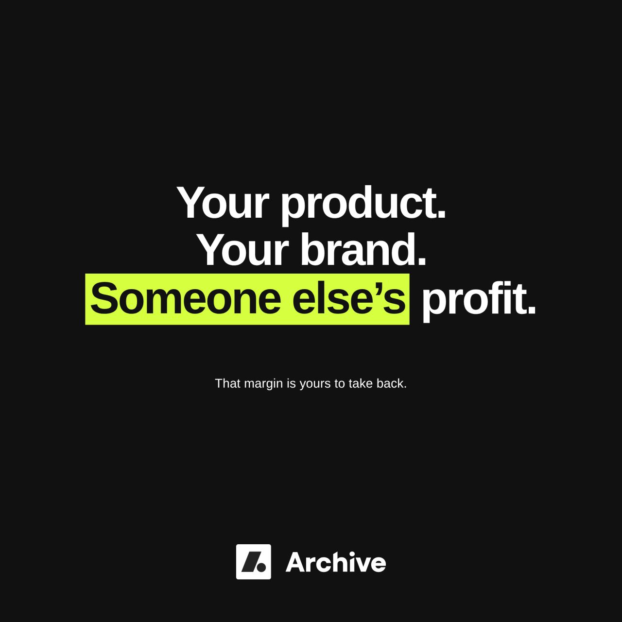 Archive ad