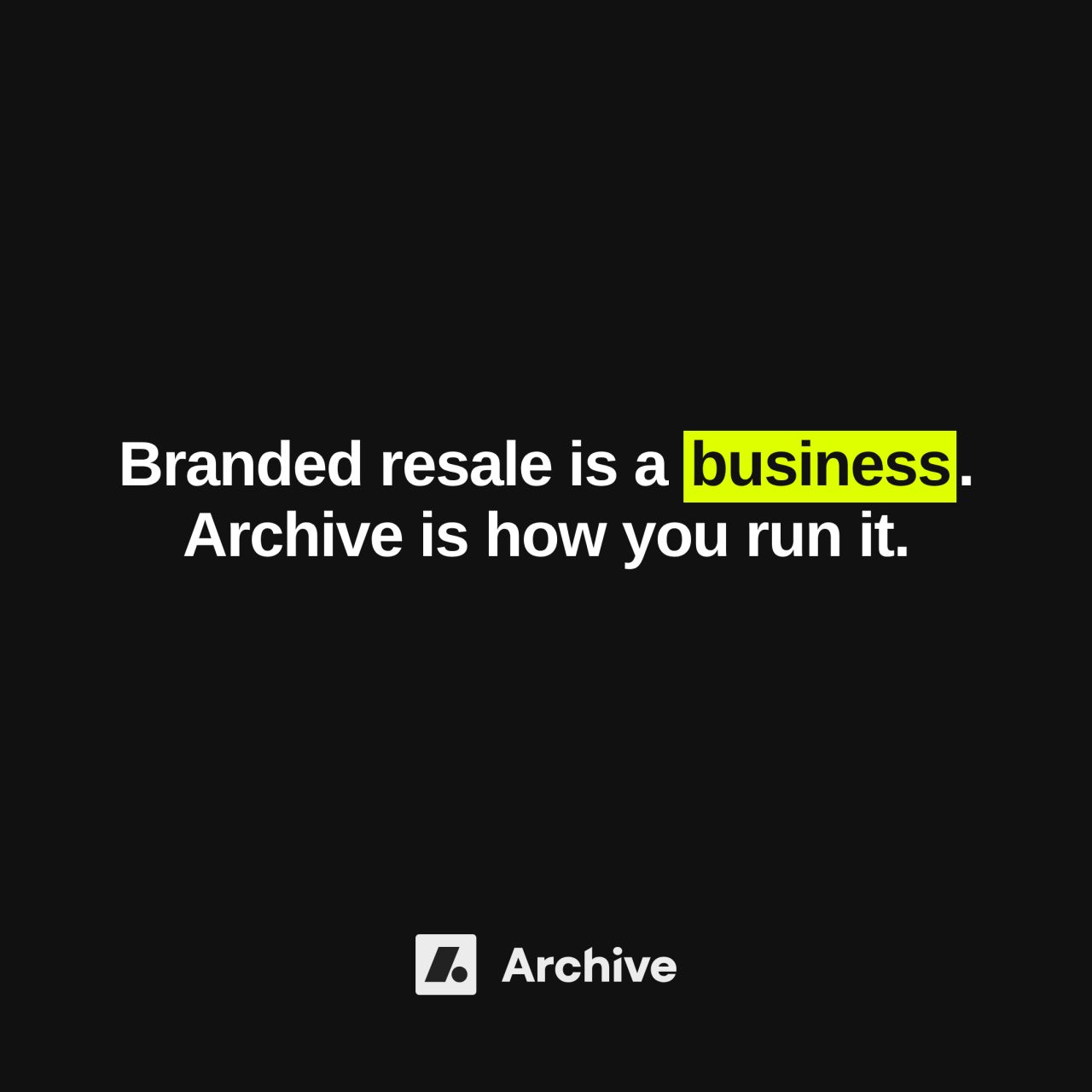 Archive ad